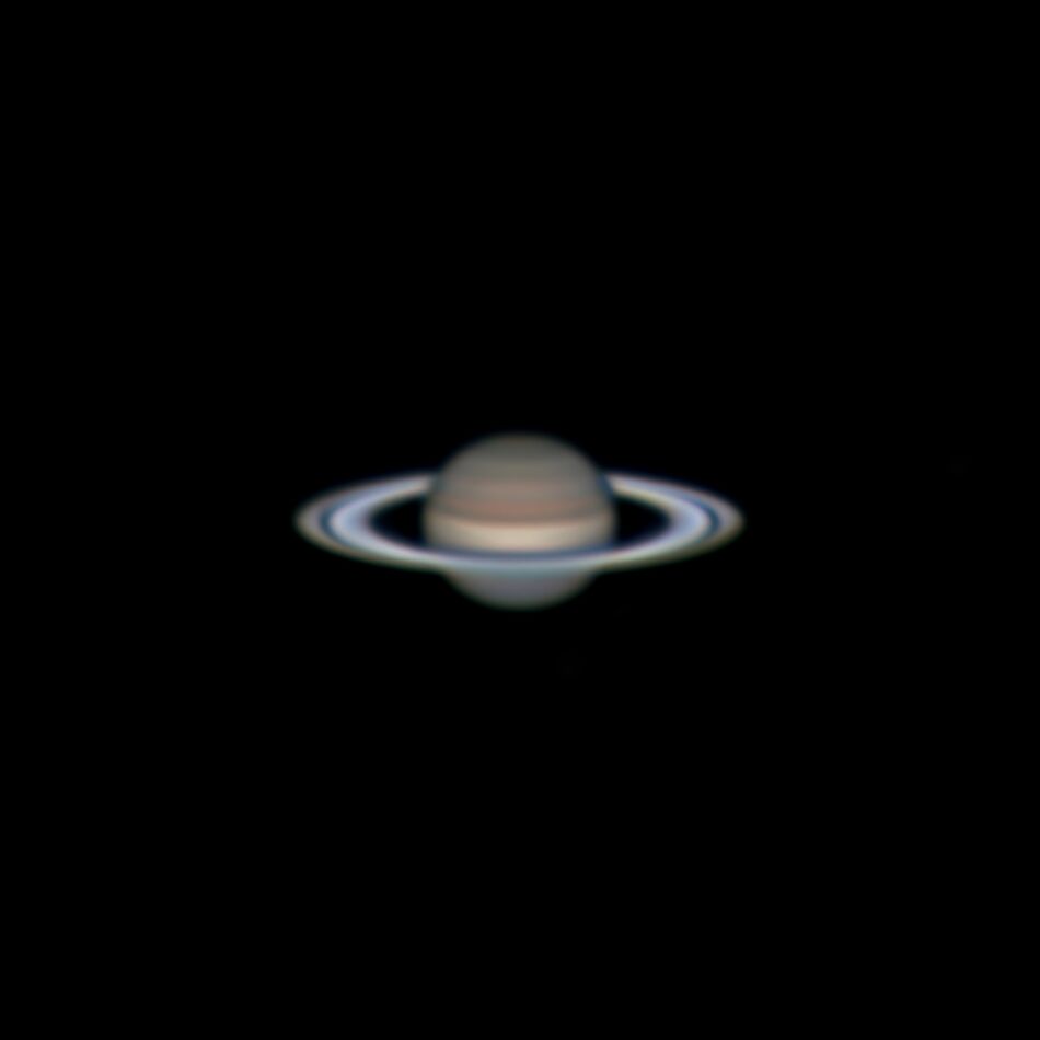 Saturn using Luminance, Red, Green and Blue filter...