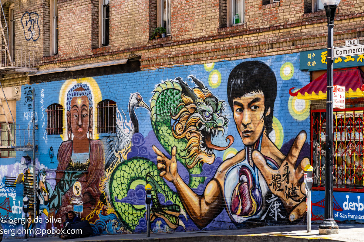 Bruce Lee in Chinatown...
