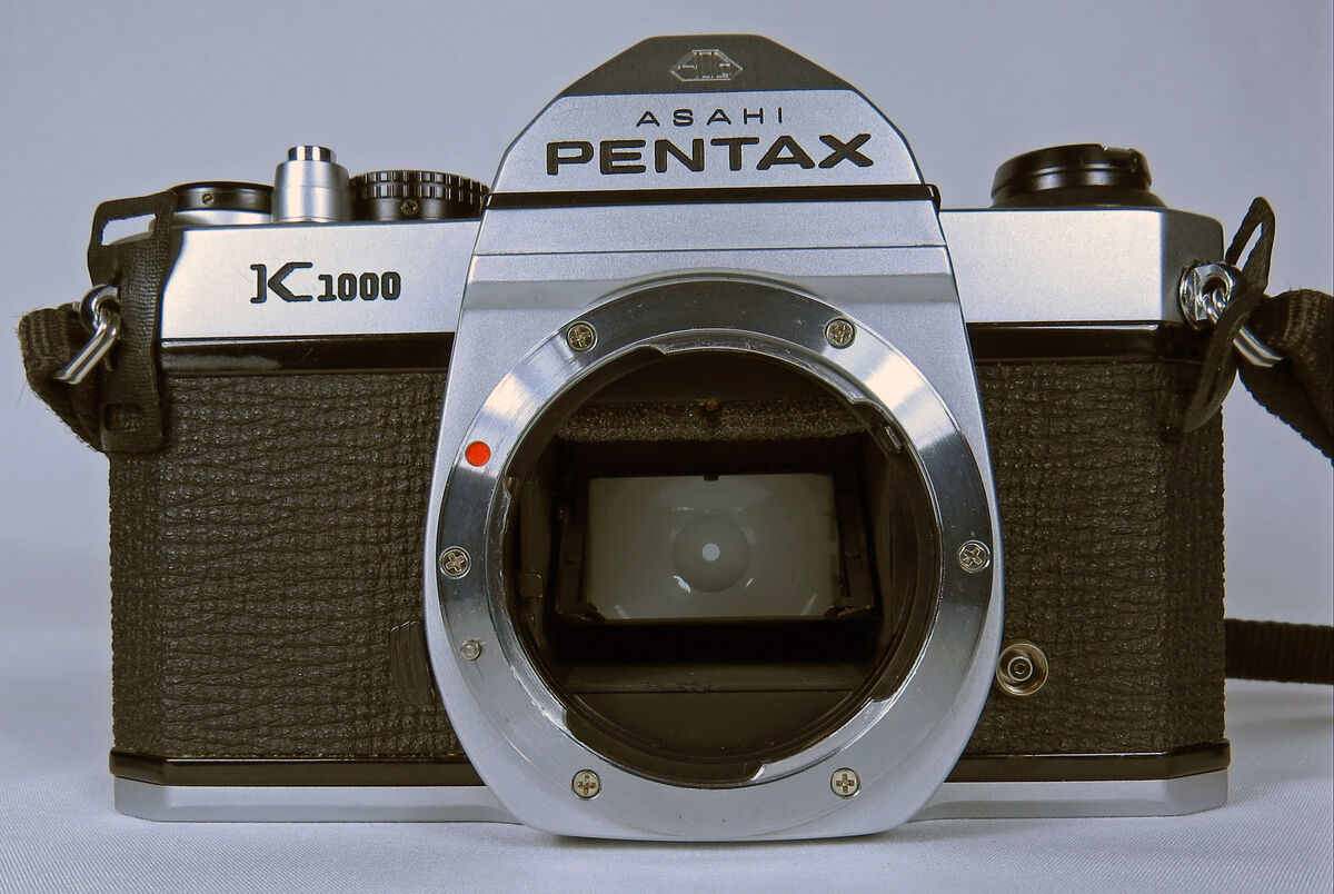 Pentax K1000 w/ SMC Pentax 50mm 12 Lens and Leather Case SOLD Camera