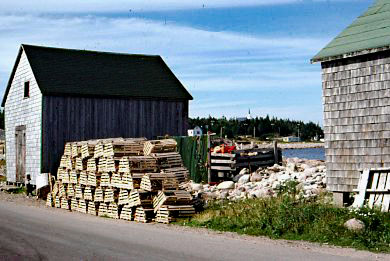 1982 Cape Breton Island  Neal's Harbor....