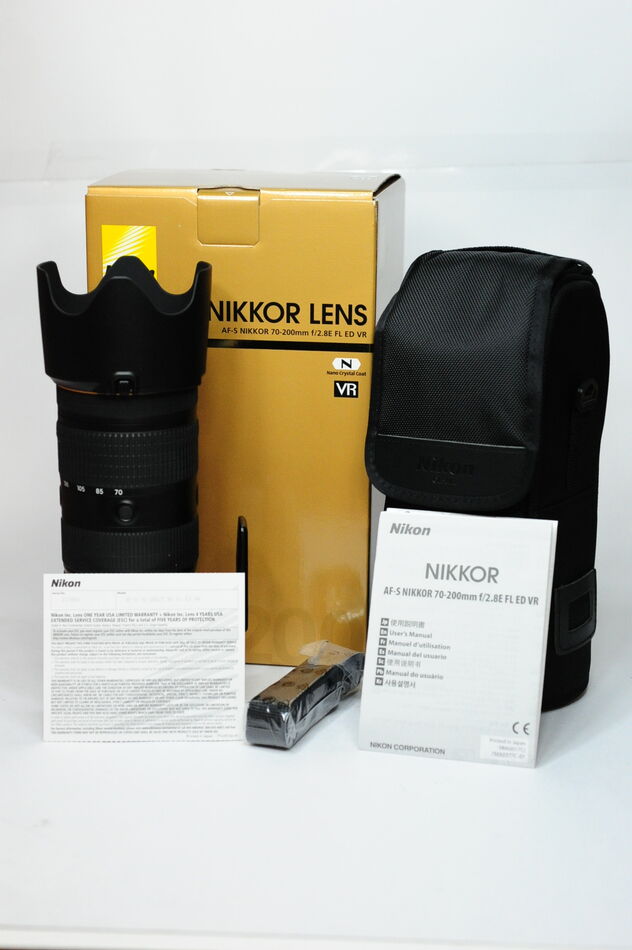 Nikon 70 200mm F2.8e Fl