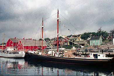 Lunenburg  Fisheries Museum and the Theresa E. Con...