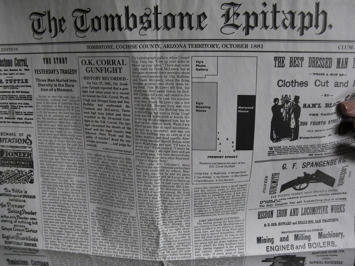 For TV Western Buffs As a kid, Tombstone Territory was a favorite TV