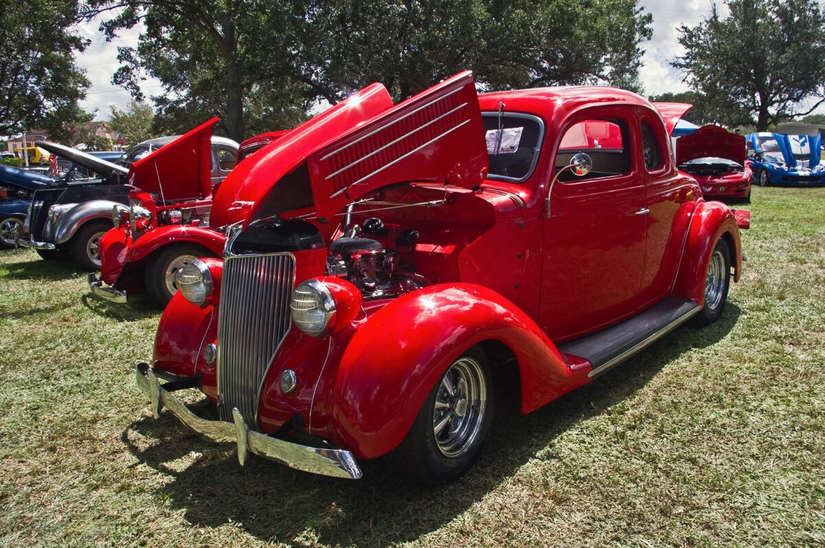 1936 Ford 5-window Coupe...