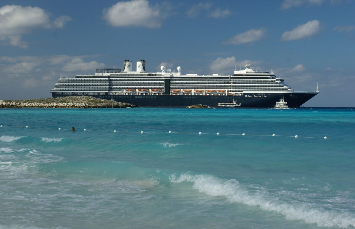 Big boat somewhere in the Carribean....