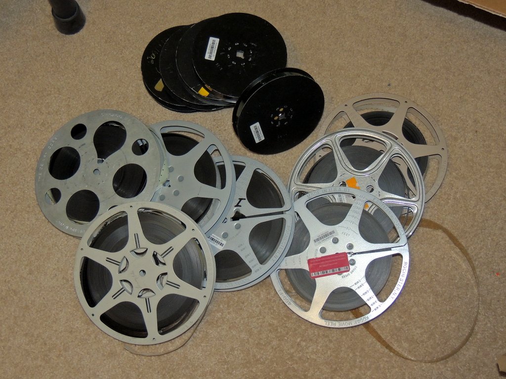 Old 16mm Film Reels: I had some old 16mm movies digitized by Legacy Box and  now have no use for the reels. If anyone is interested in having the empty  metal reels