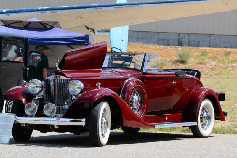 Beautifully restored Packard Straight Eight...