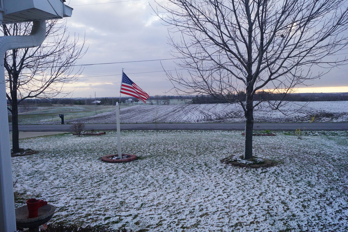 .... in Savanah, MO one Snowy morning at Sunrise S...