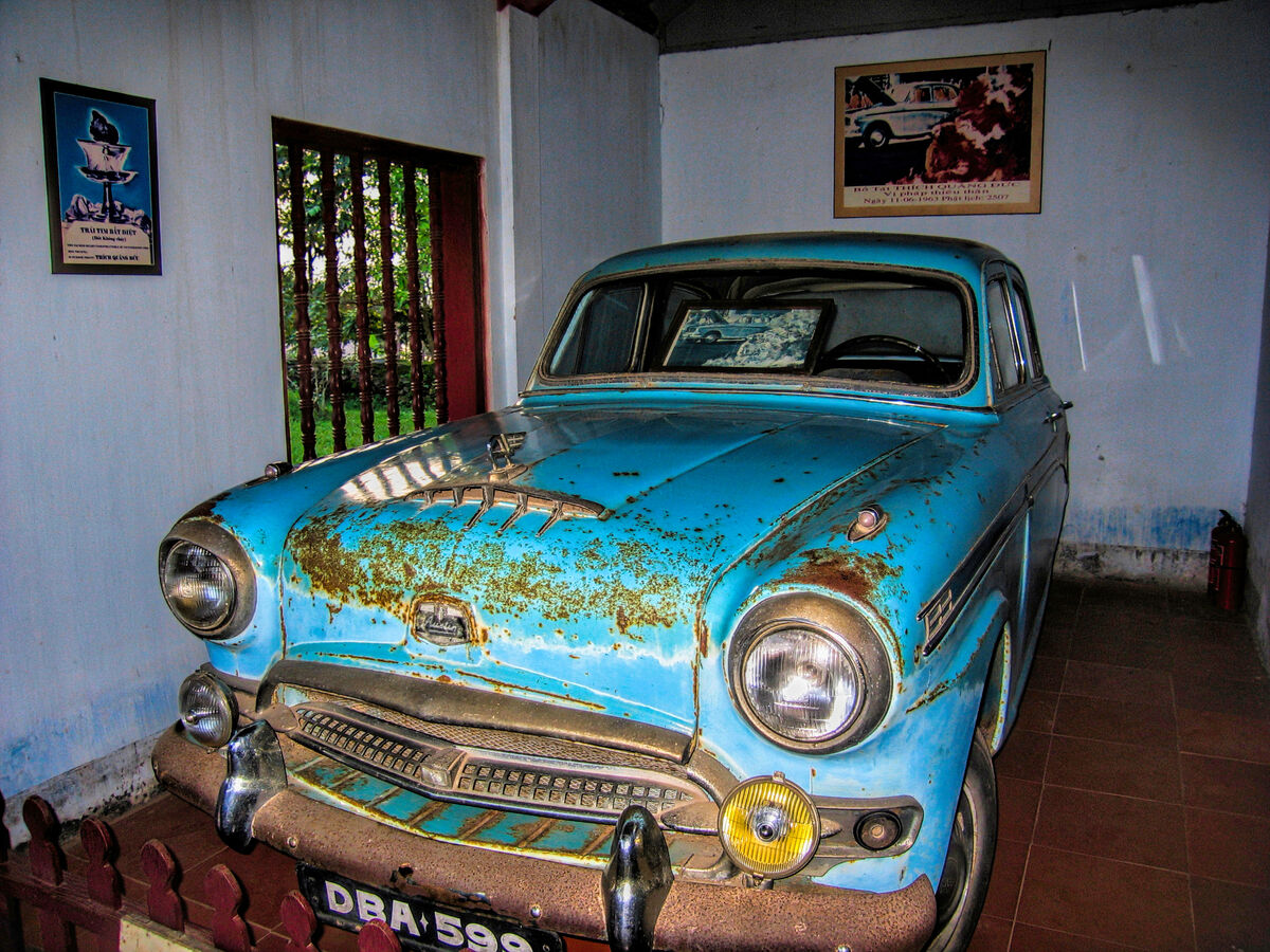 Austin car in which Thich Quang Duc was driven to ...