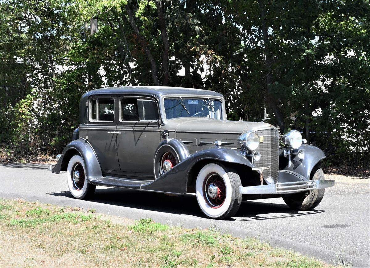Big Caddy Top of the line V8 Cadillac. Not sure of the year...