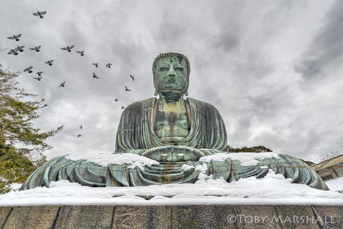 Great Buddha at Kamakura, Japan...