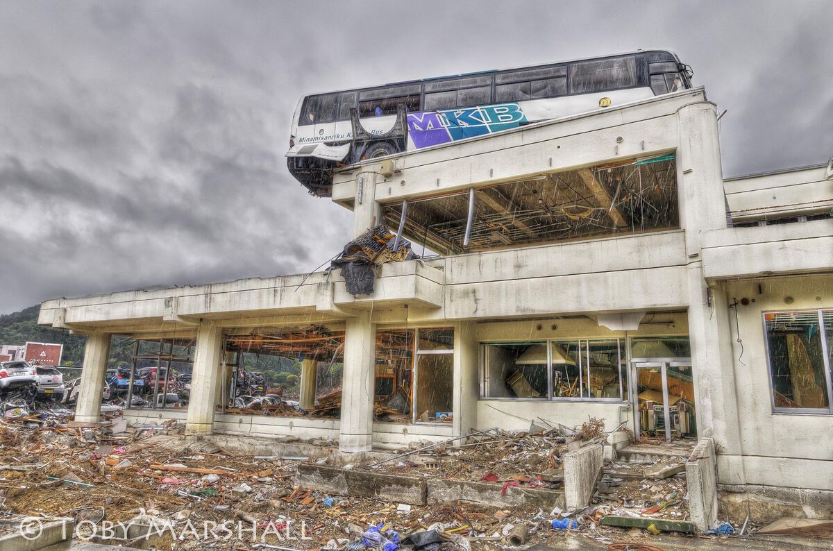 After the Tohoku tsunami, Japan...