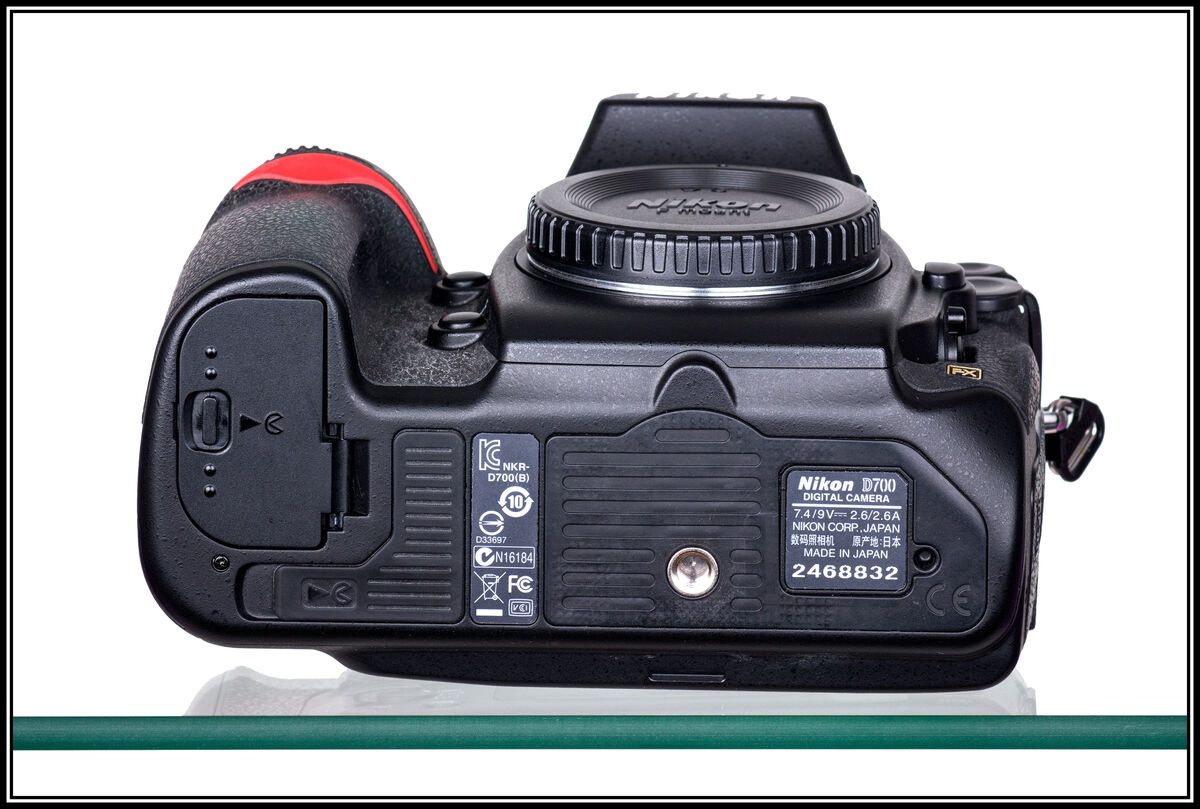 Nikon D700 (Serial Number 2468832) Base of Camera ...