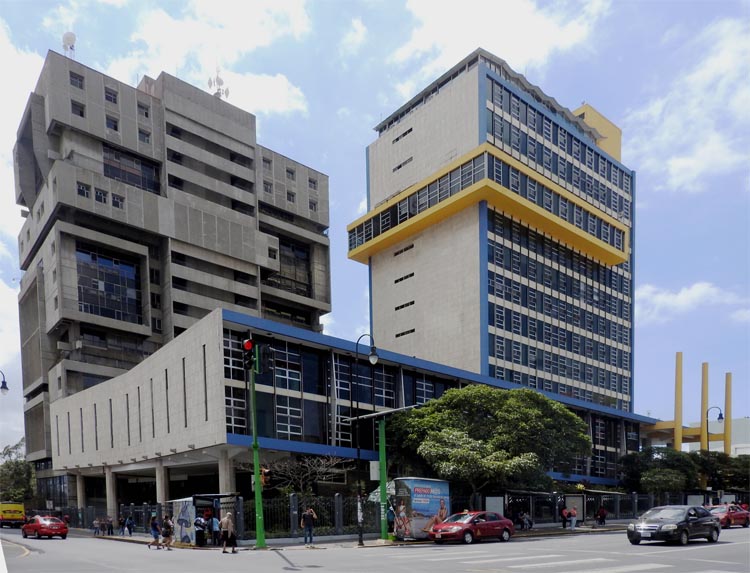Downtown San Jose Costa Rica Health Systems HQ. (C...