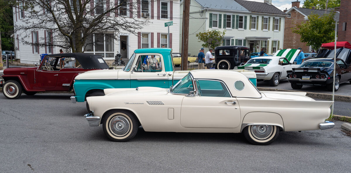 Group of old classics Another PA car show, I think this one was in Waynesboro. Some of the