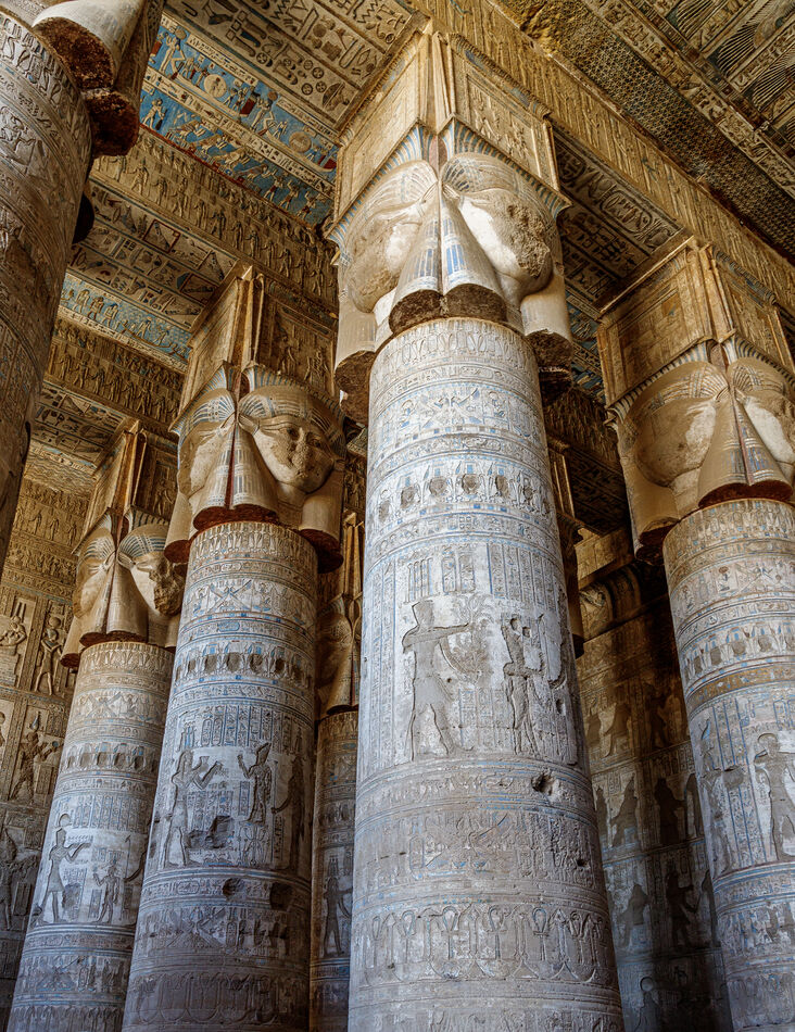 1.  Temple columns...