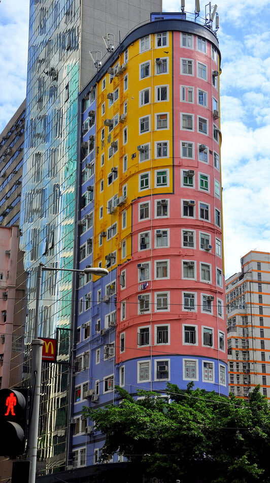 2 - Colorful building...
