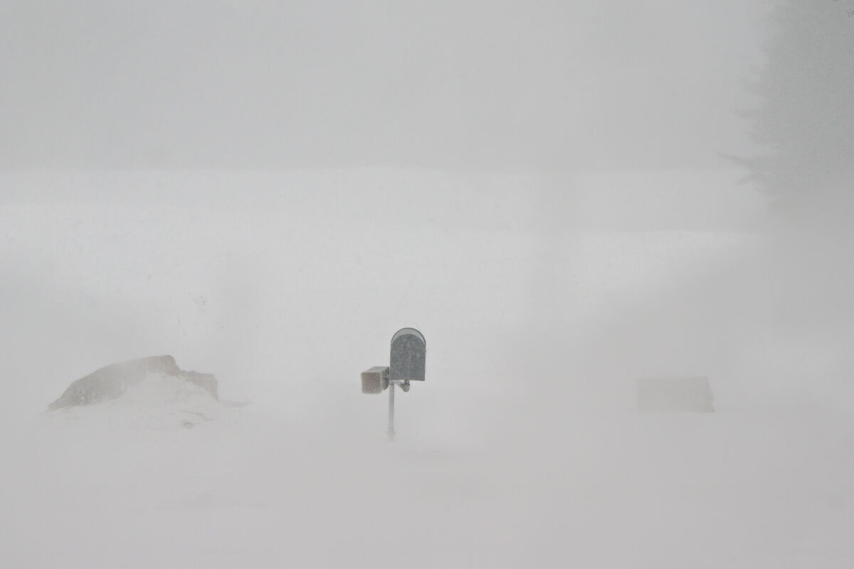 Just a Maine winter scene...