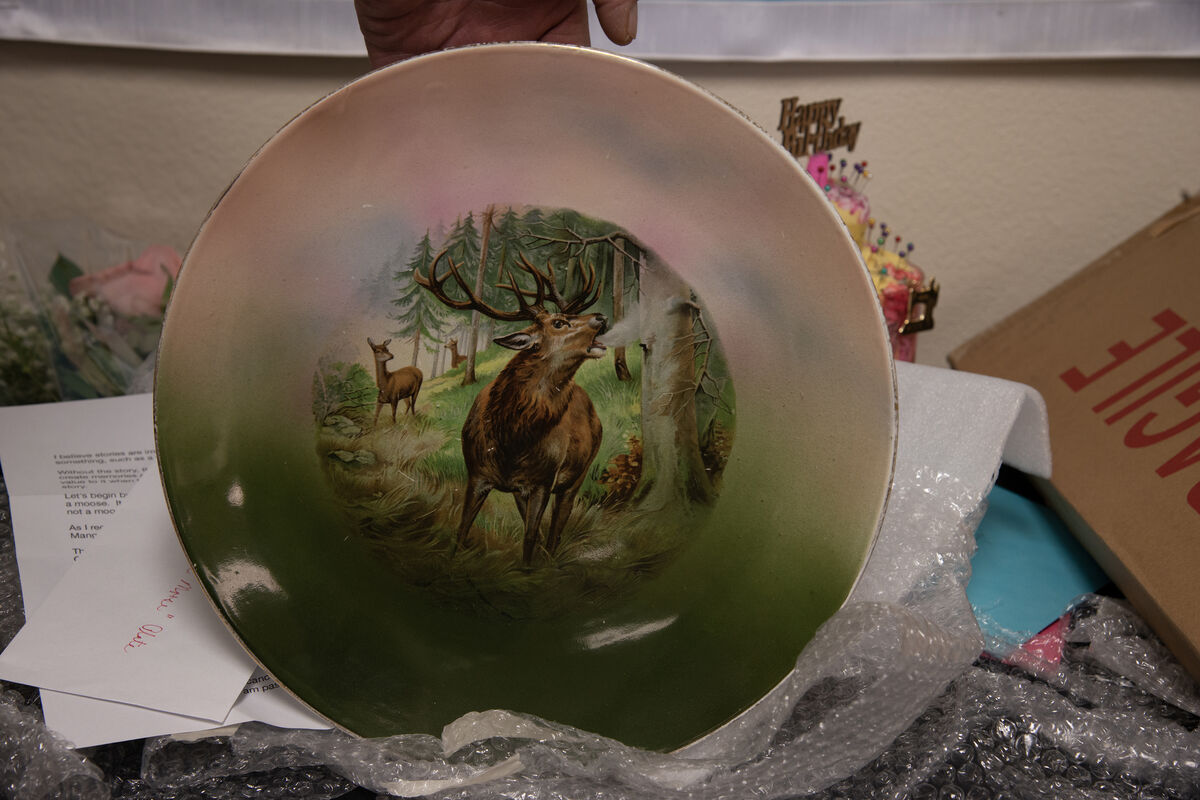 The "Moose"plate, well that's what the four younge...