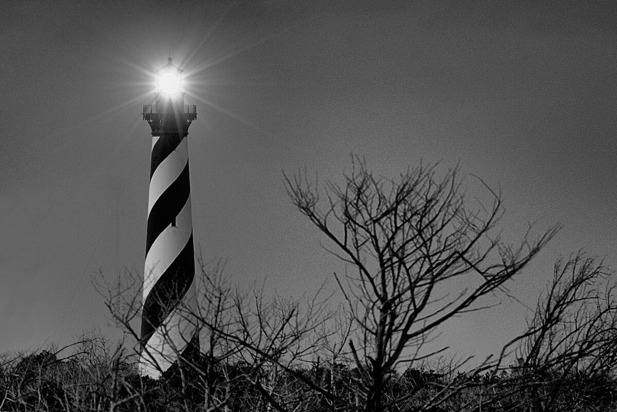 Hatteras Light at Night -- Outer Banks, NC...