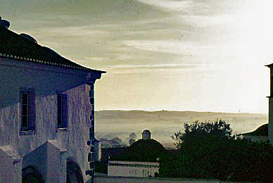 Evora   Dawn View from Pousada Do Convento Dos Loi...