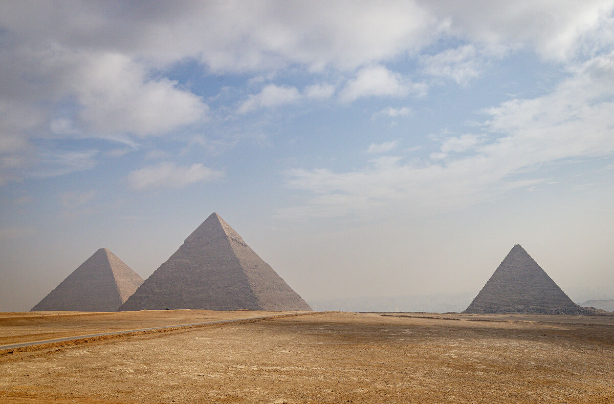 The Giza three...