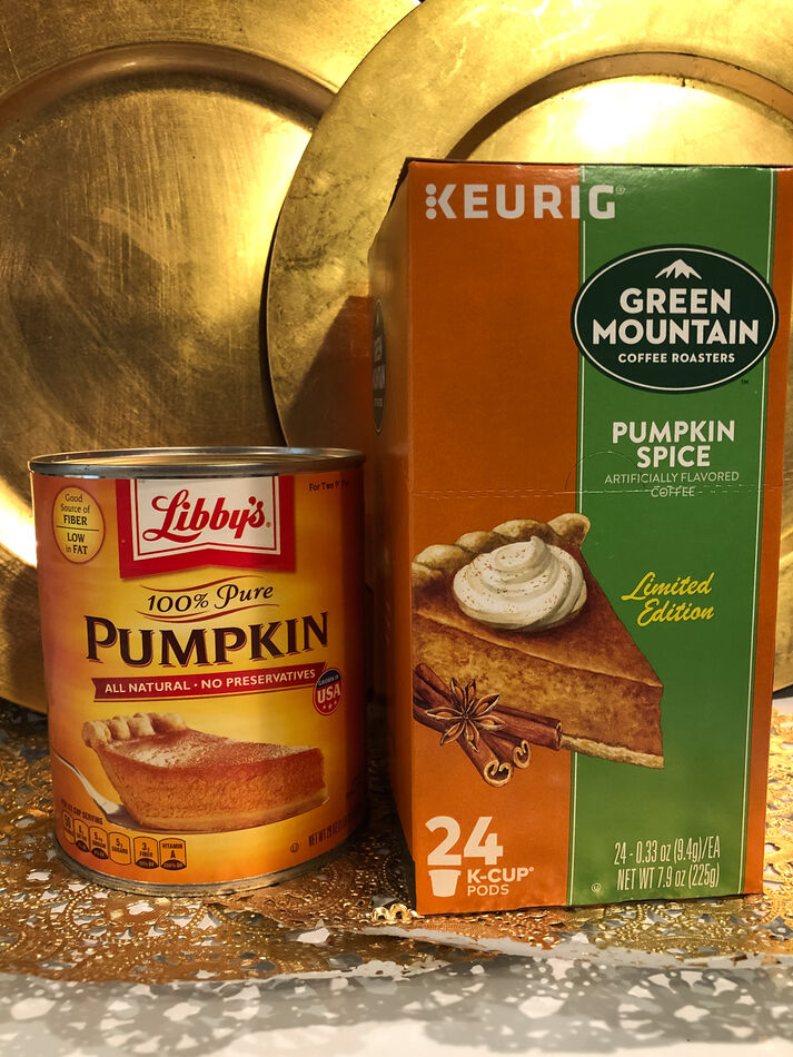 With some pumpkin spice coffee and later - make a ...