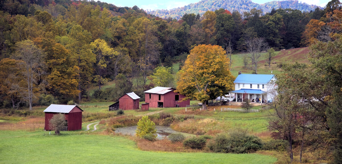A farm in WV that could easily been taken from a V...