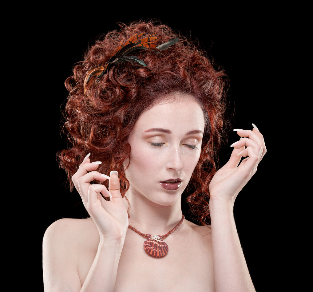 Agency Model: Alexandra; Hair Styling: Devon Balti...