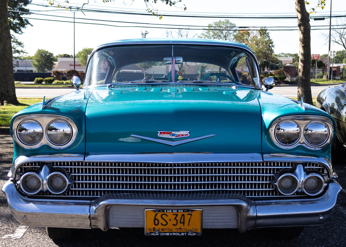 2023 Smithheaven Mall Local Car show 20: Beautiful 1958 Chevy.