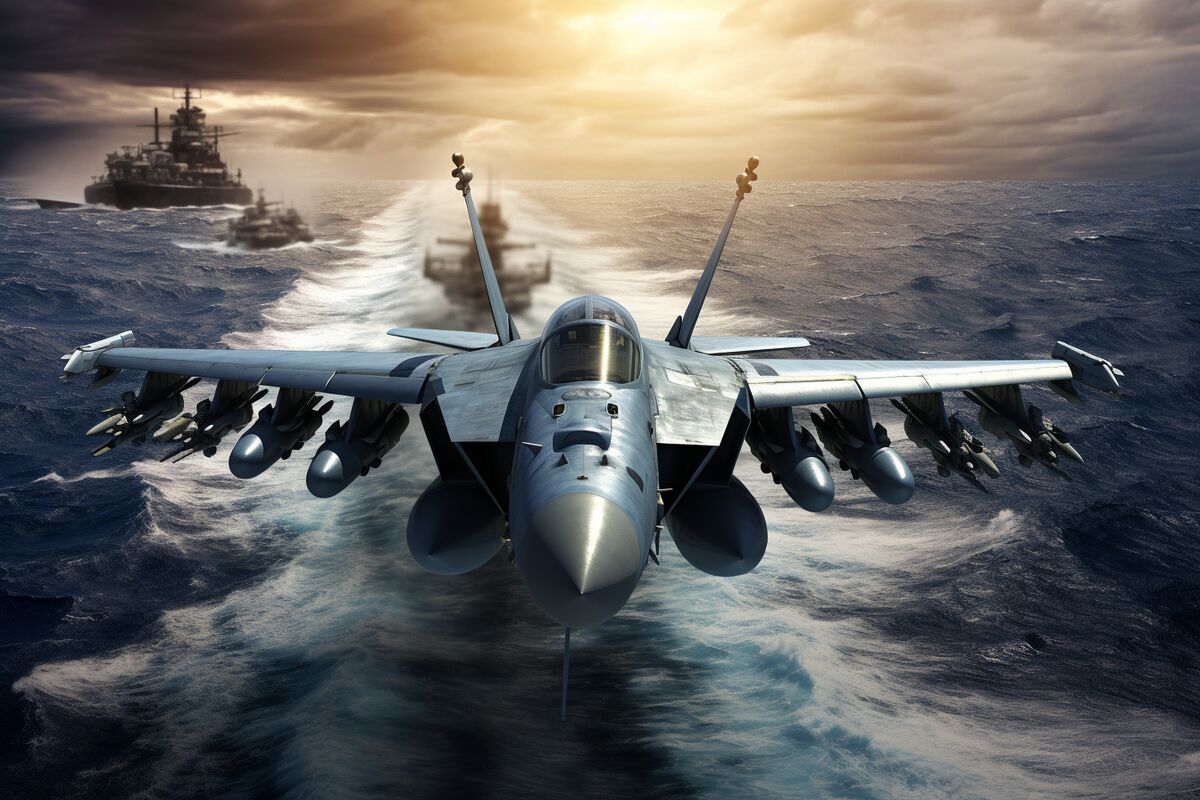 Latest secret F-18...