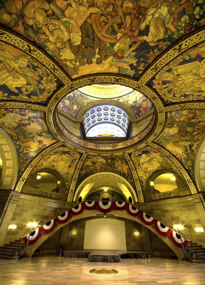 Rotunda in our Capitol building...