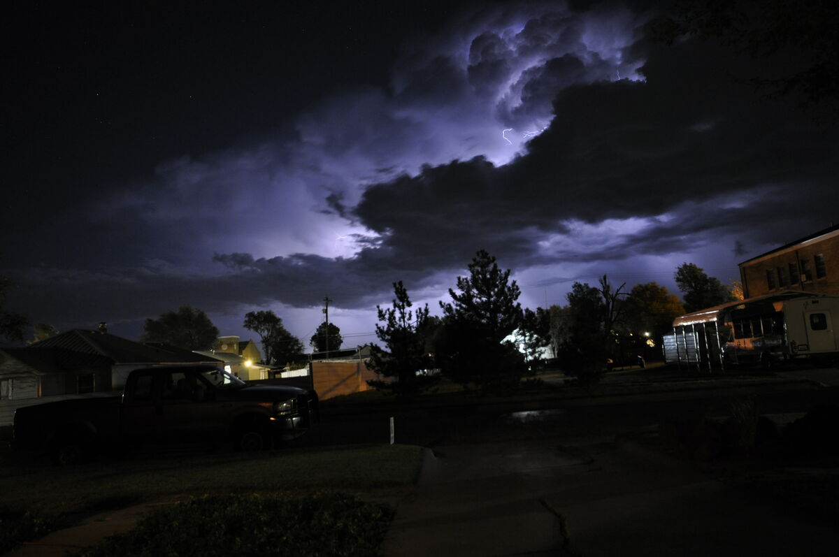Lightening Shoot This my first attempt at recording lightening. The
