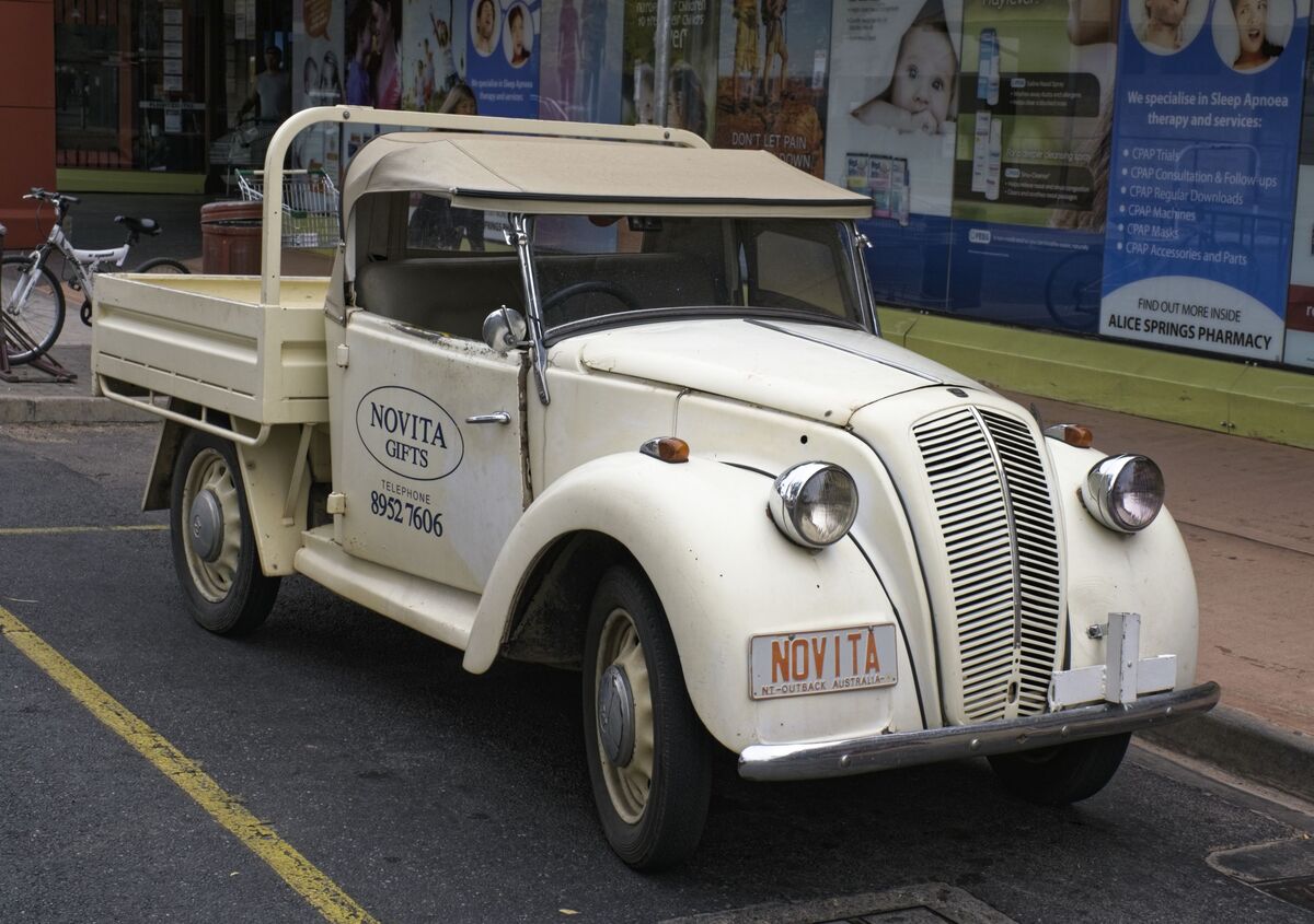 1940-1953 Morris Z Type Ute. This vehicle is used ...