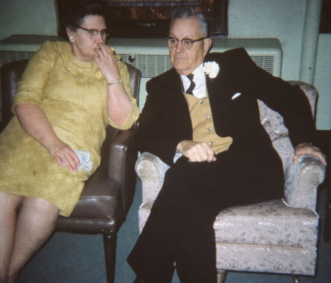 My grandparents at 50th anniversary....