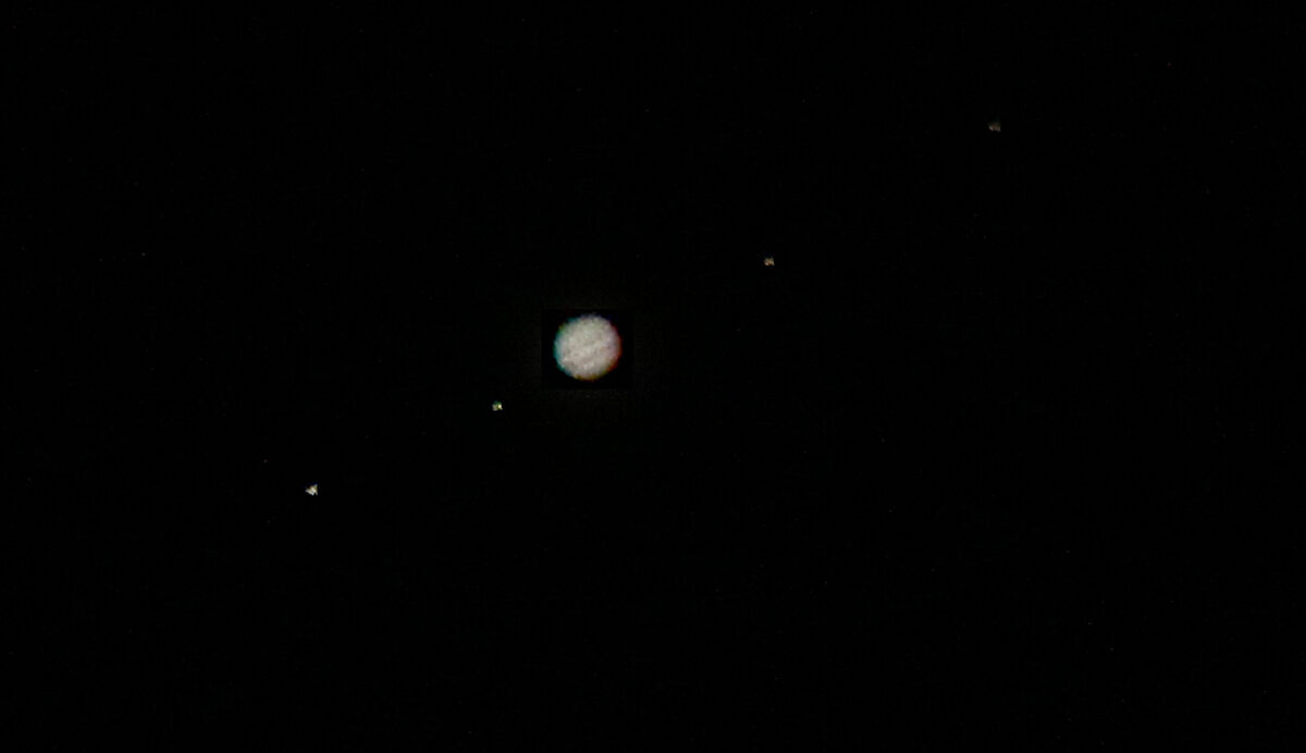from left to right Ganymede-Io-Europa-Callisto...