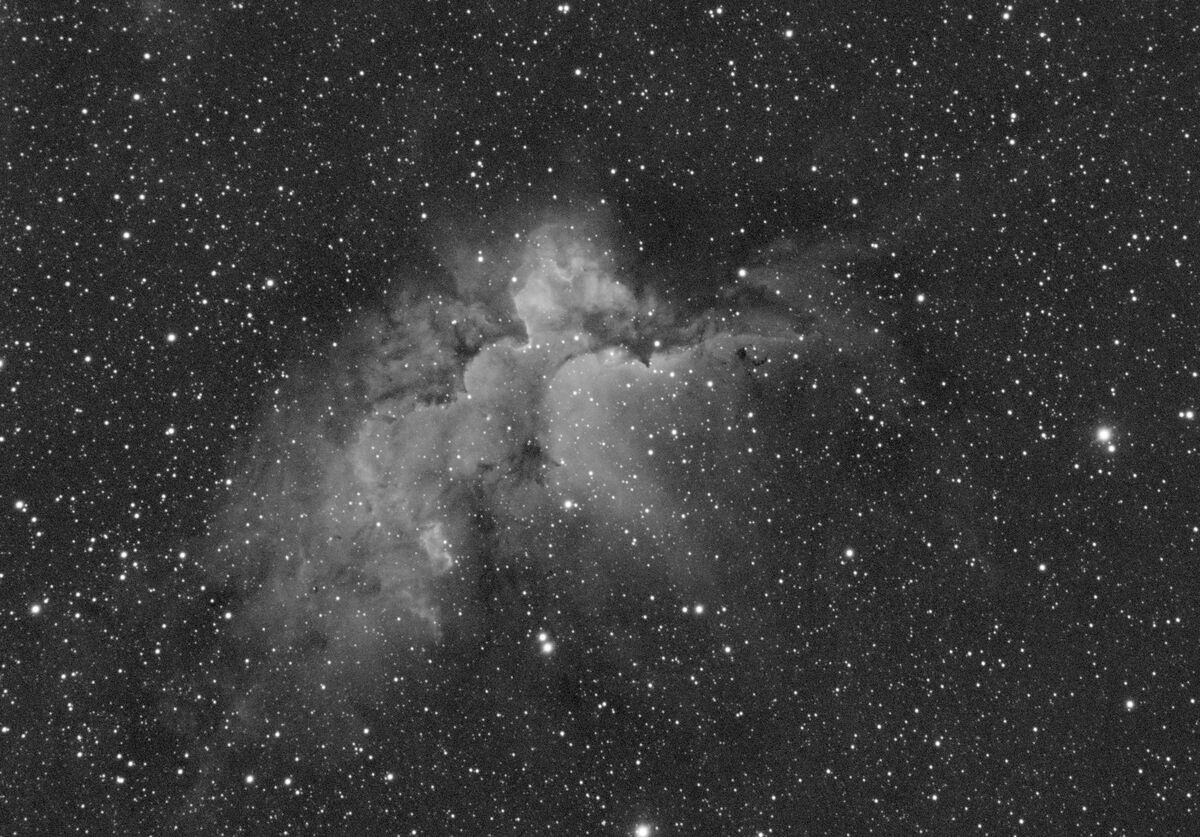 The Wizard Nebula, reprocessed with GraXpert to re...
