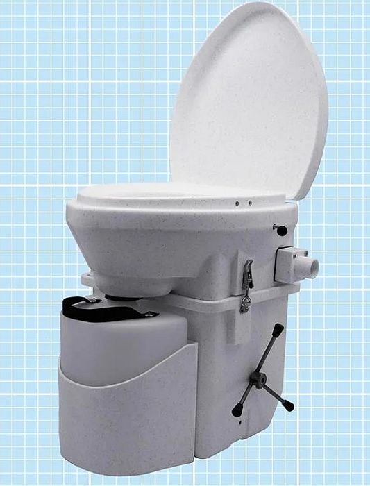 Composting Toilet Imagine a guest going to use your bathroom and