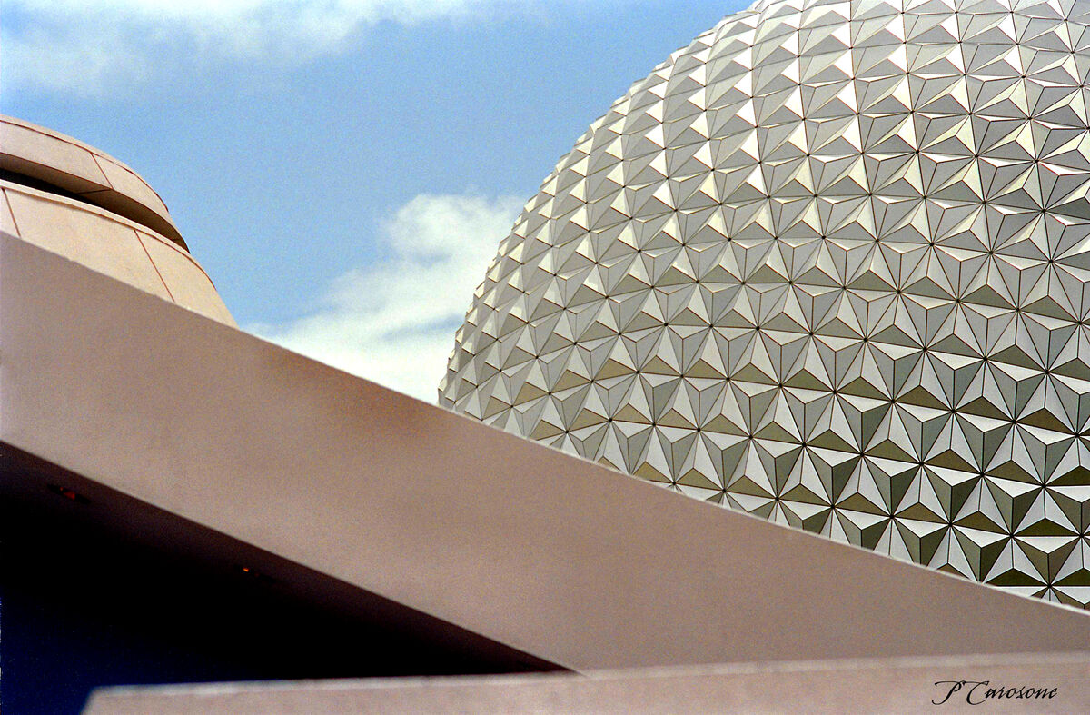 Dome At Epcot Center, Disney Land...