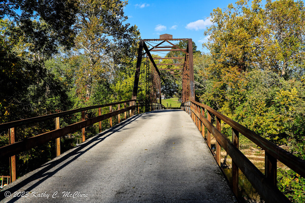 This bridge was built in 1912.  It's scheduled for...
