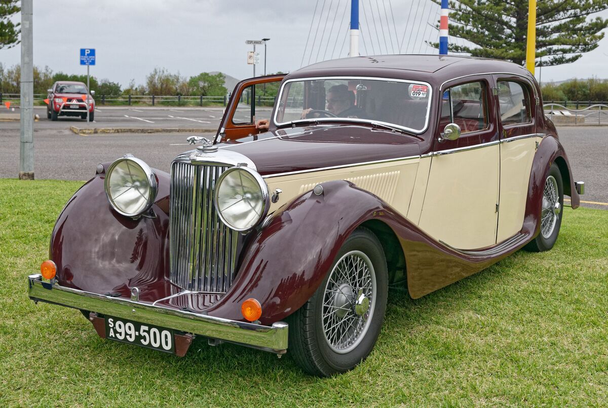 1938-1948 2.4 litre SS Jaguar. Designated as a Mar...