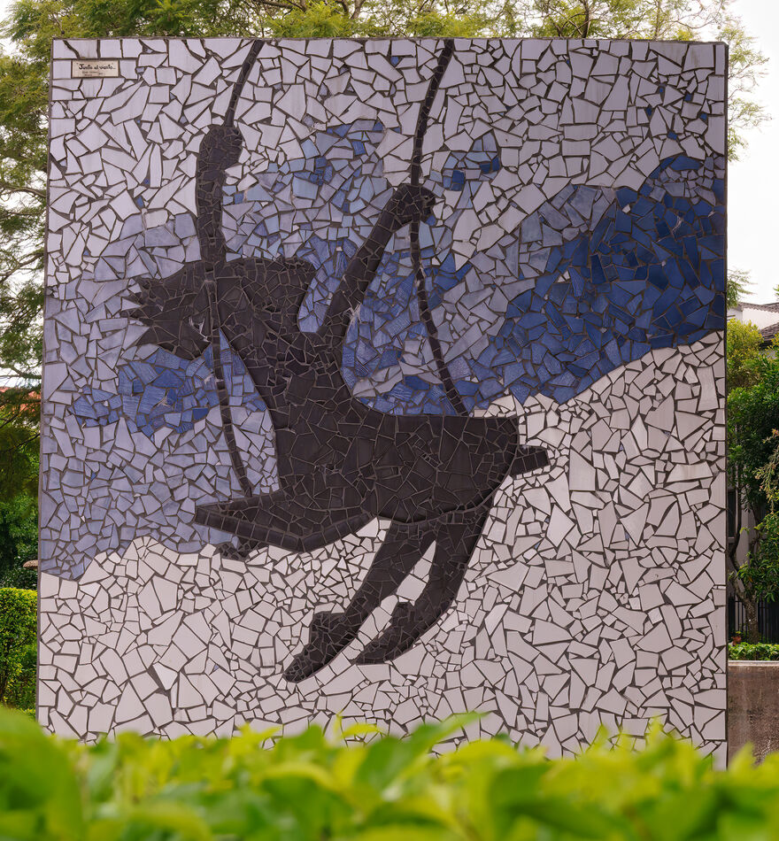 Mosaic in the park...