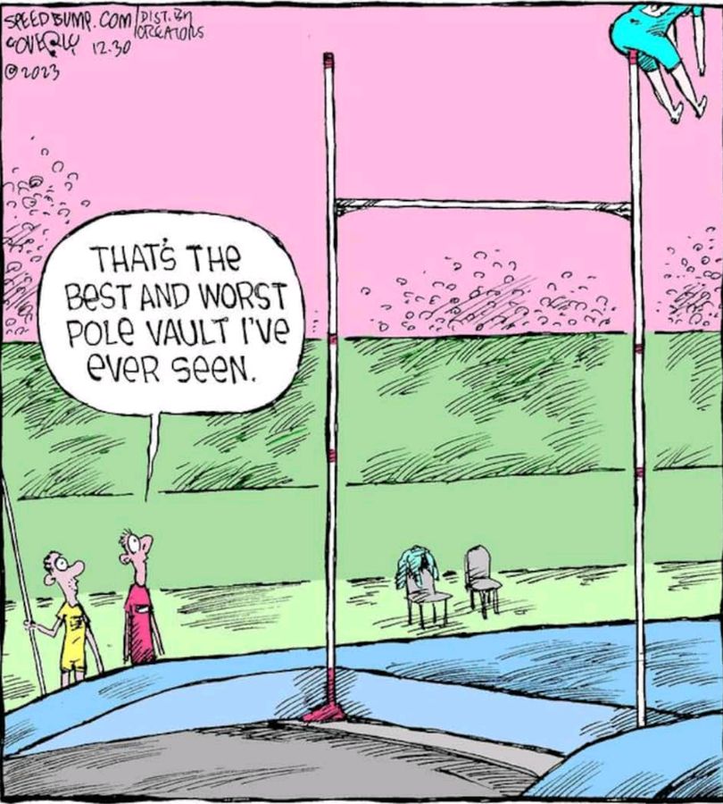 Pole Vaulting I've never seen this happen, but you never know. sm02...