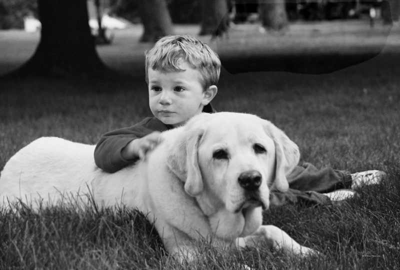 Ethan & Riggs: From about 2004. My older grandson hanging out with his ...