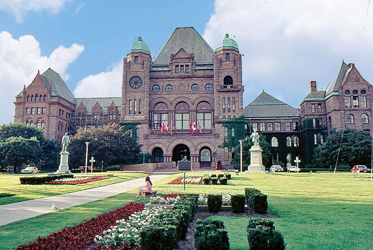 Queen's Park & Ontario Parliament Buildings....