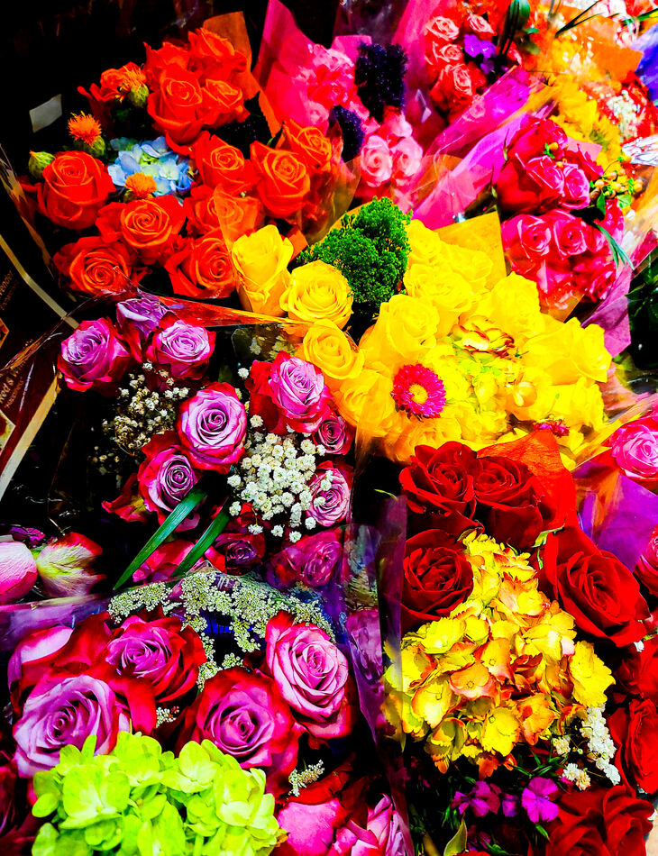 Always looking for color in the winter Finding some in the produce