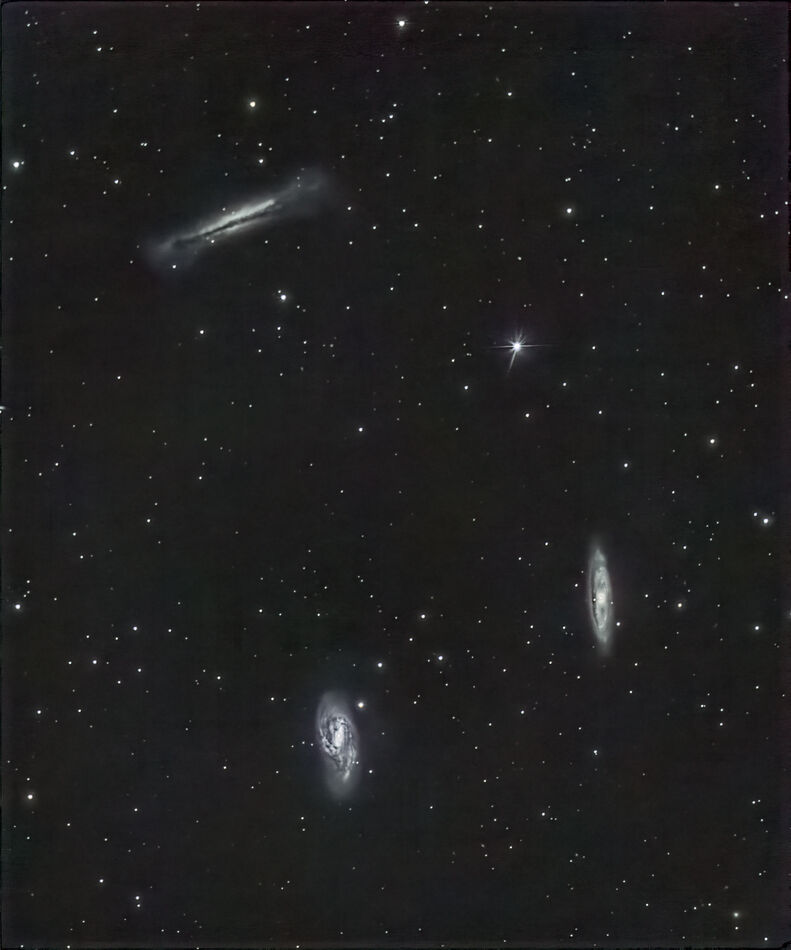 Leo Triplet(M65,M66,NGC3628)(DL152,57x30s,ISO3200)...