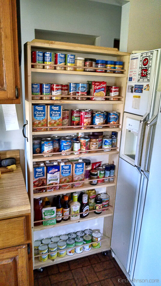 Pull-out pantry...