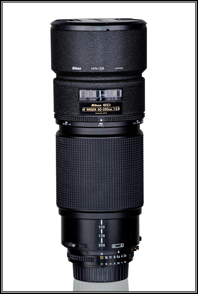 Nikon AF 80-200mm f2.8 ED Nikkor One Touch (Push-P...