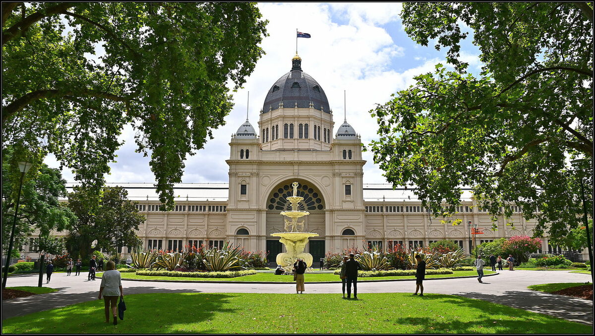 The Royal Exhibition Building is a World Heritage-...